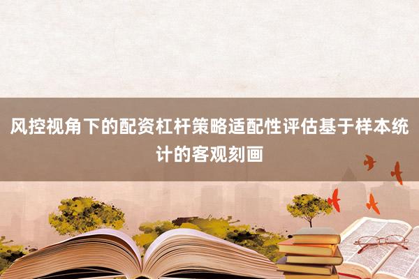 风控视角下的配资杠杆策略适配性评估基于样本统计的客观刻画